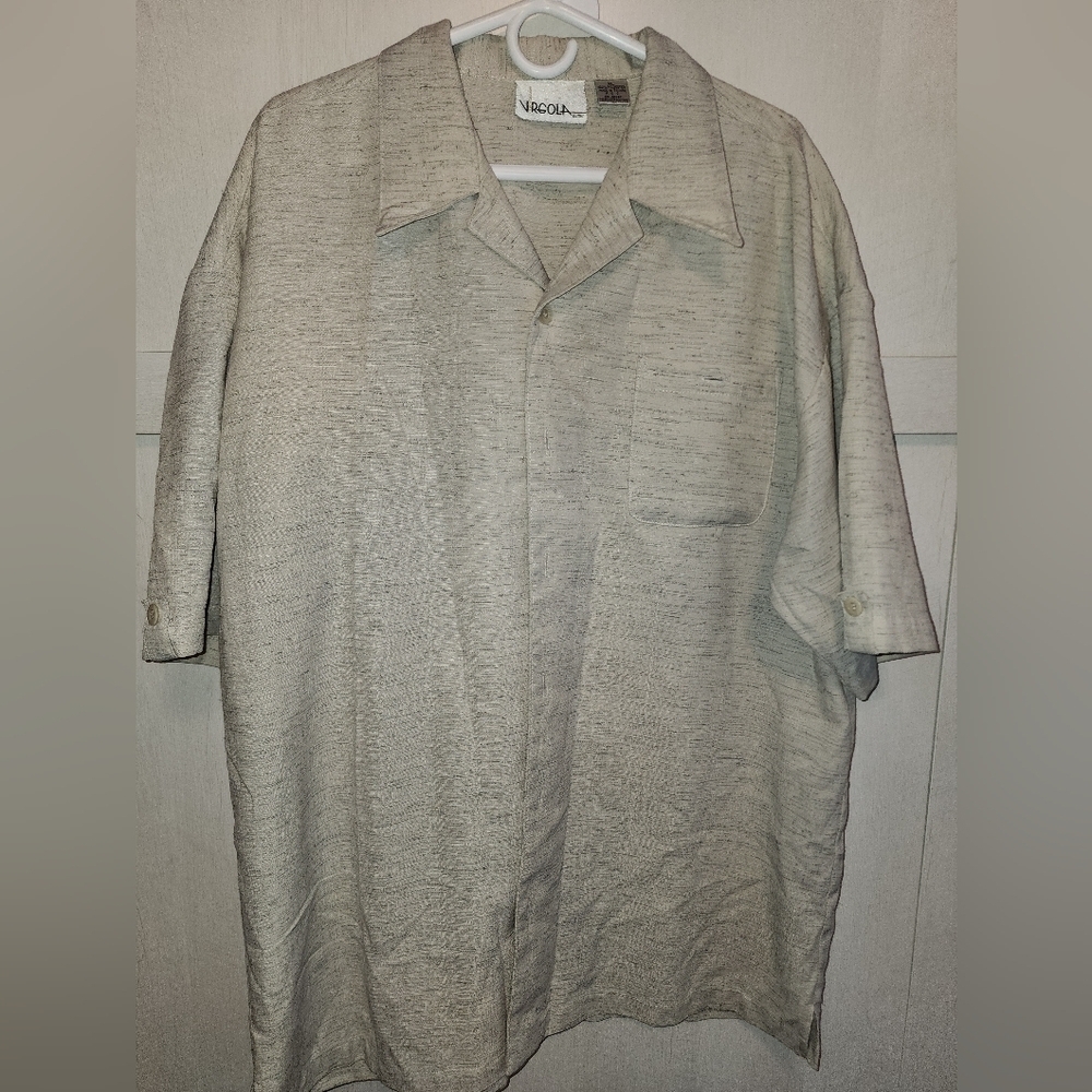Preowned Virgola button up‎ dress shirt size XL